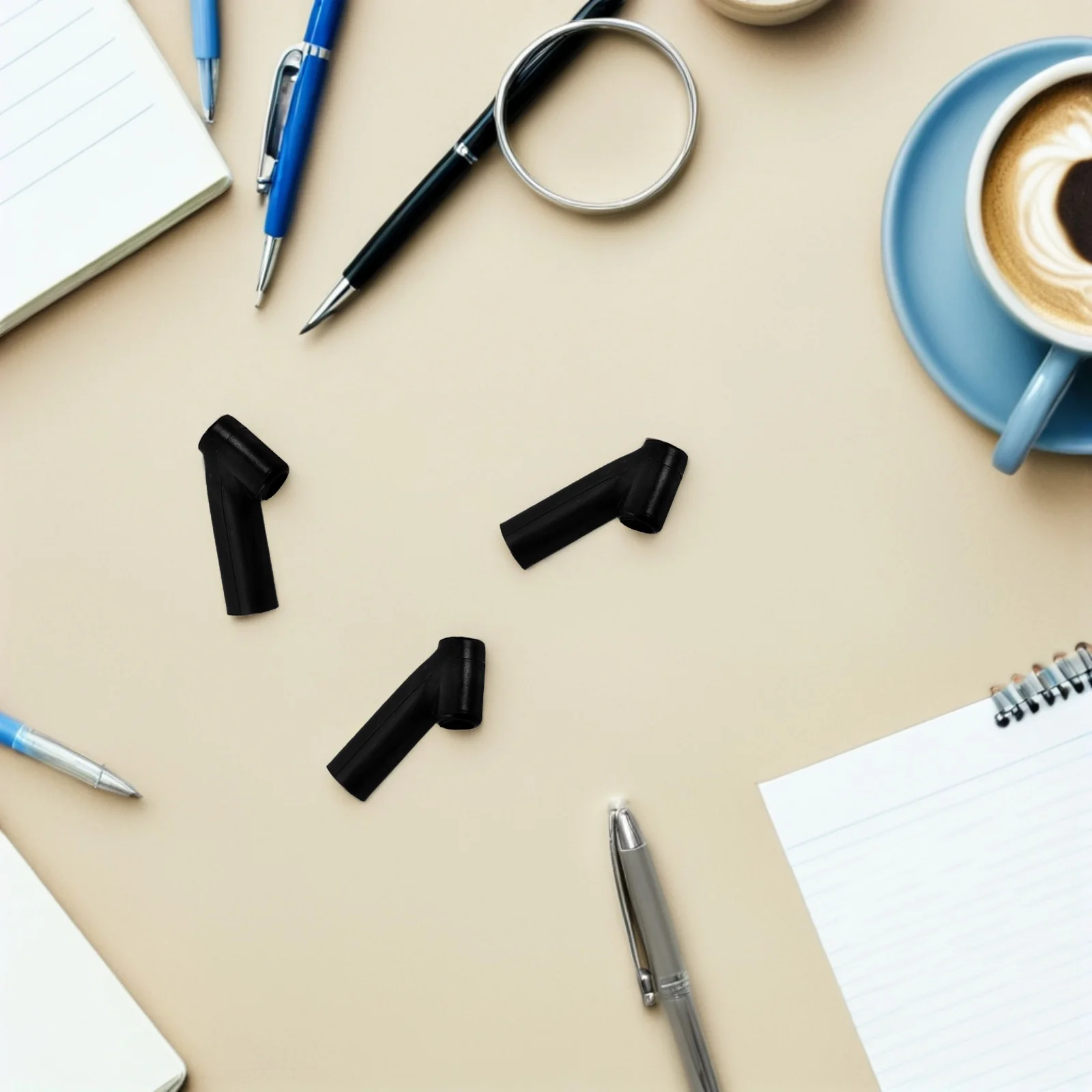 10pcs Kite Rod Connectors Black Plastic Frame Joint Accessories For Diy Kite Repair Outdoor Sports Durable Wind Resistant