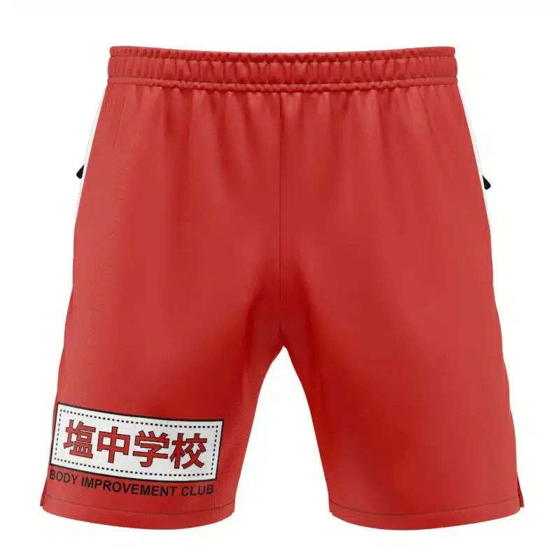 Summer New Anime Style Shorts for Men, Breathable and Versatile Casual Shorts