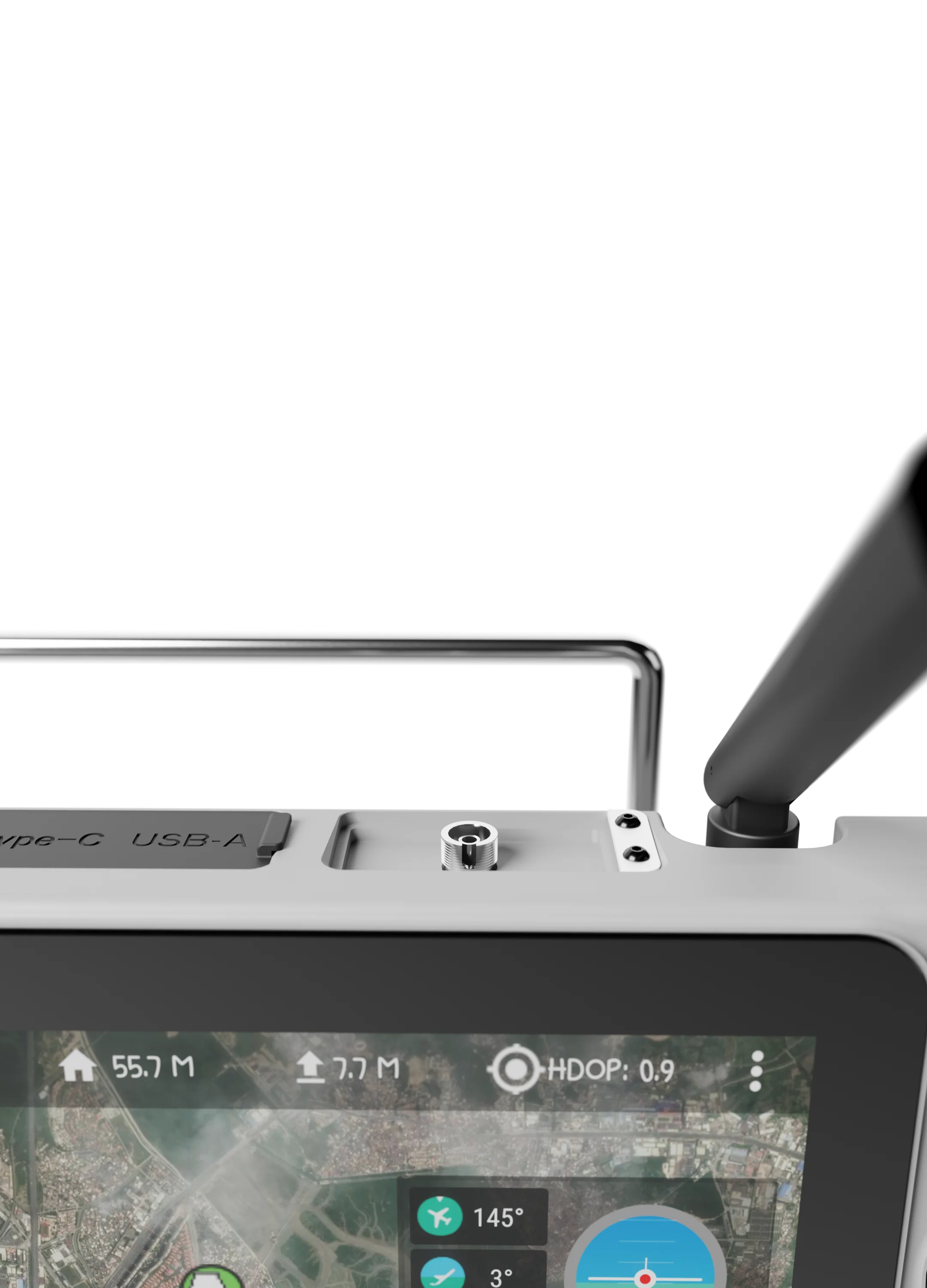 NEW Skydroid G30 Remote Control GR03 Receiver 2.4G/5.8G Dual Band 30KM Range 10.1" HD Touch Screen