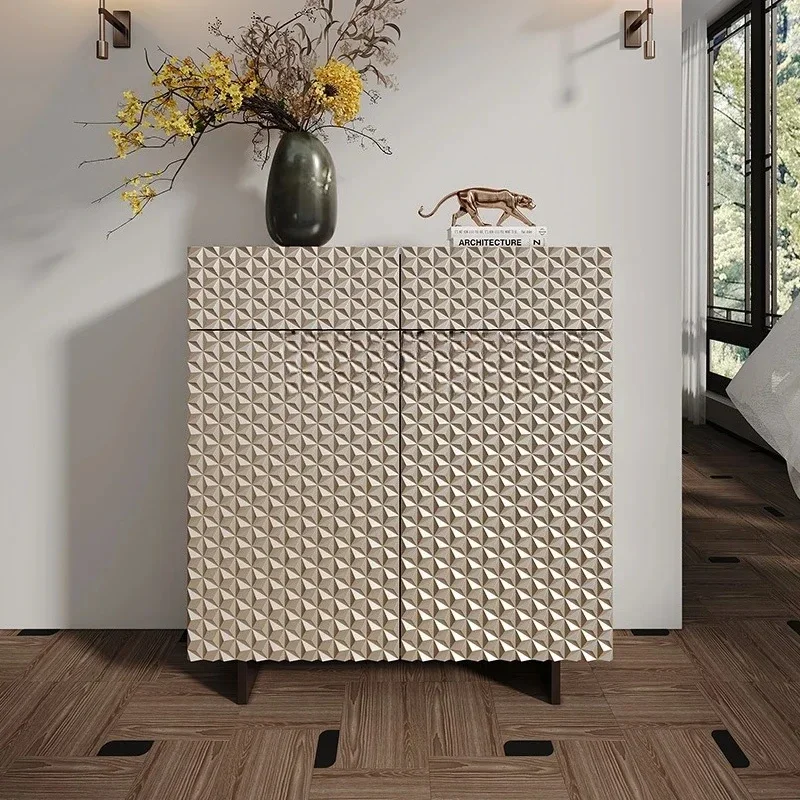 

Американский светлый роскошный шкаф для обуви, бытовой настенный шкафчик для гостиной, прикроватный шкаф для хранения