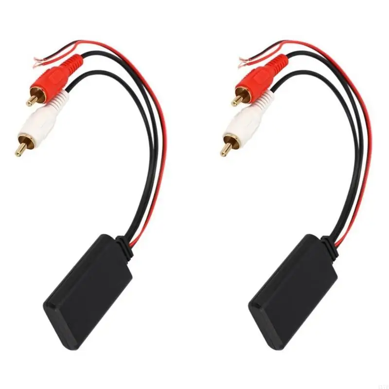 

4X7E Bluetooth-compatible Adapter Receiver Module 2RCA Automotive Sound Wireless