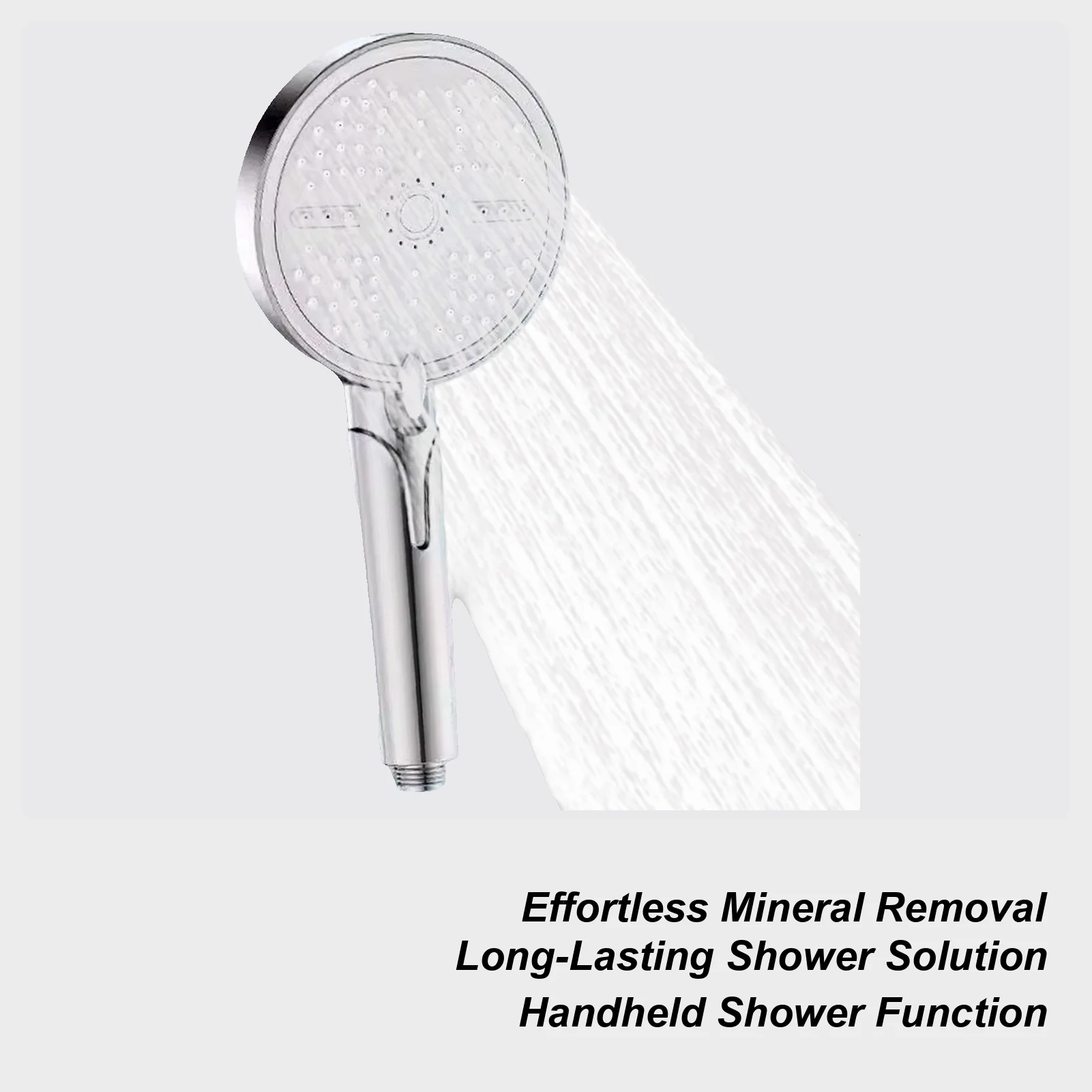 

Ручная насадка для душа, ручная насадка для душа с повышением давления, 5 режимов, насадка для душа, аксессуары для ванной комнаты для дома, квартиры, отеля