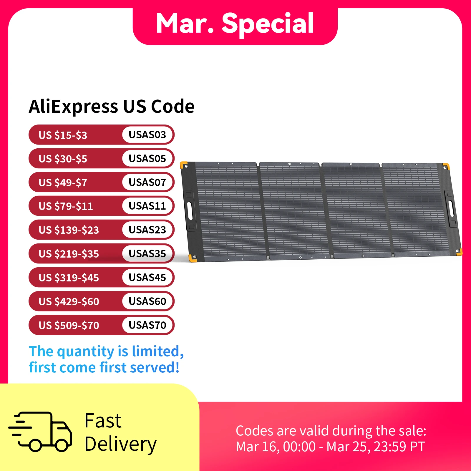 

pecron 300W Portable Solar Panel for Power Station High Efficiency Foldable IP67 Waterproof Power Supply for Camping RV Outdoor