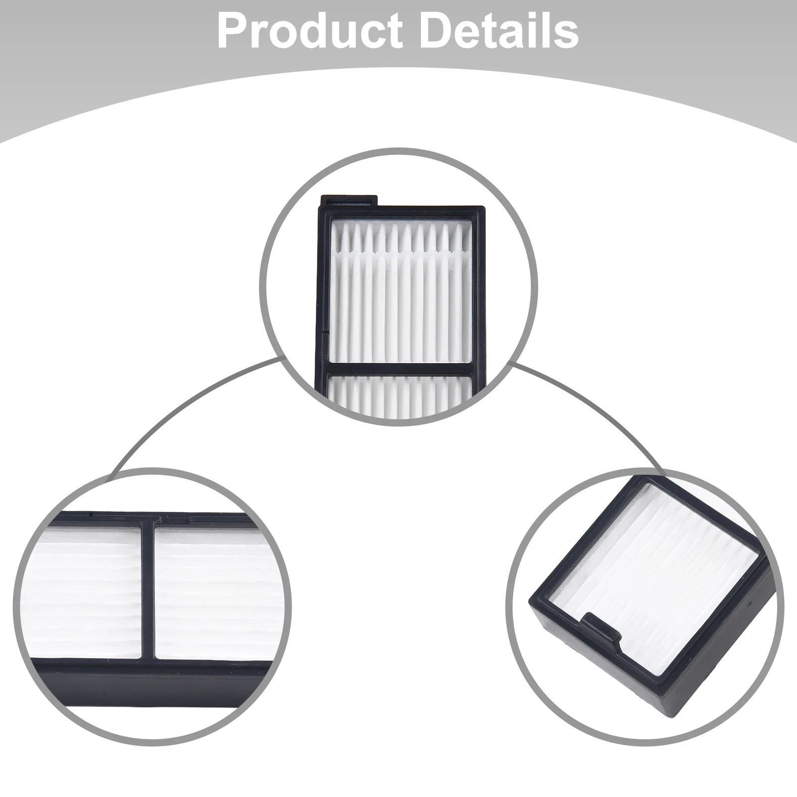 Filtrazione aria avanzata con il nostro per Conga Series 5090 6090 e 7090 filtri compatibili per Cecotec per serbatoio solidi