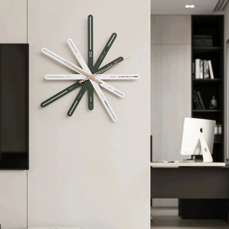Nordic Seating Room Wall Clook Industerial Beautiful Minimlist Wall Clook Luxury Noiseless Relogio De Parede Room Decoration