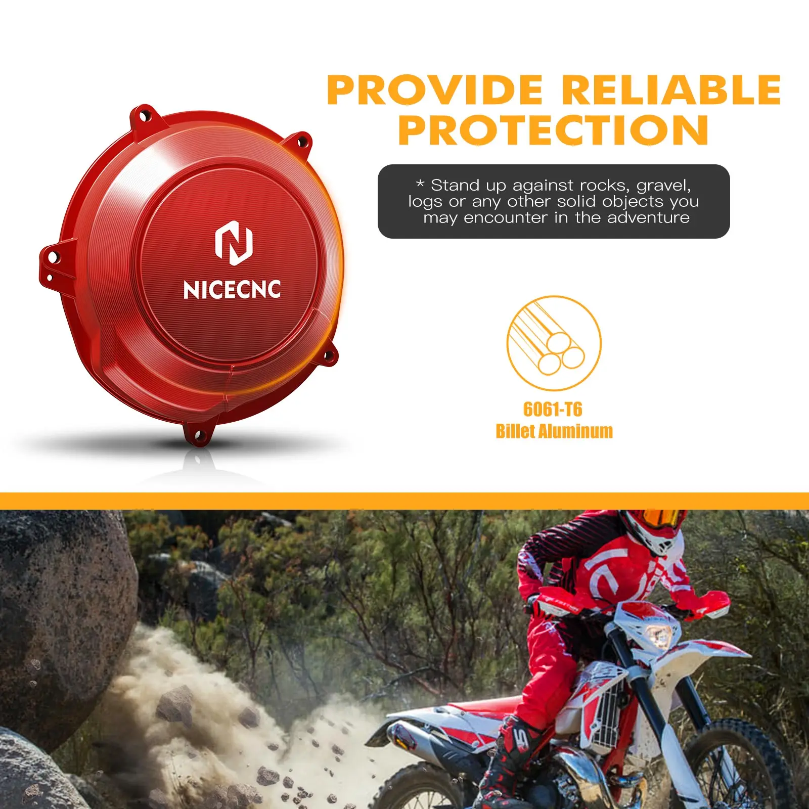 Couvercle d'embrayage extérieur, protecteur, accessoires de Motocross, pour BETA RR XTRAINER 250 300 RR250 RR300 2018-2024 RX 300 2T 2023-2024