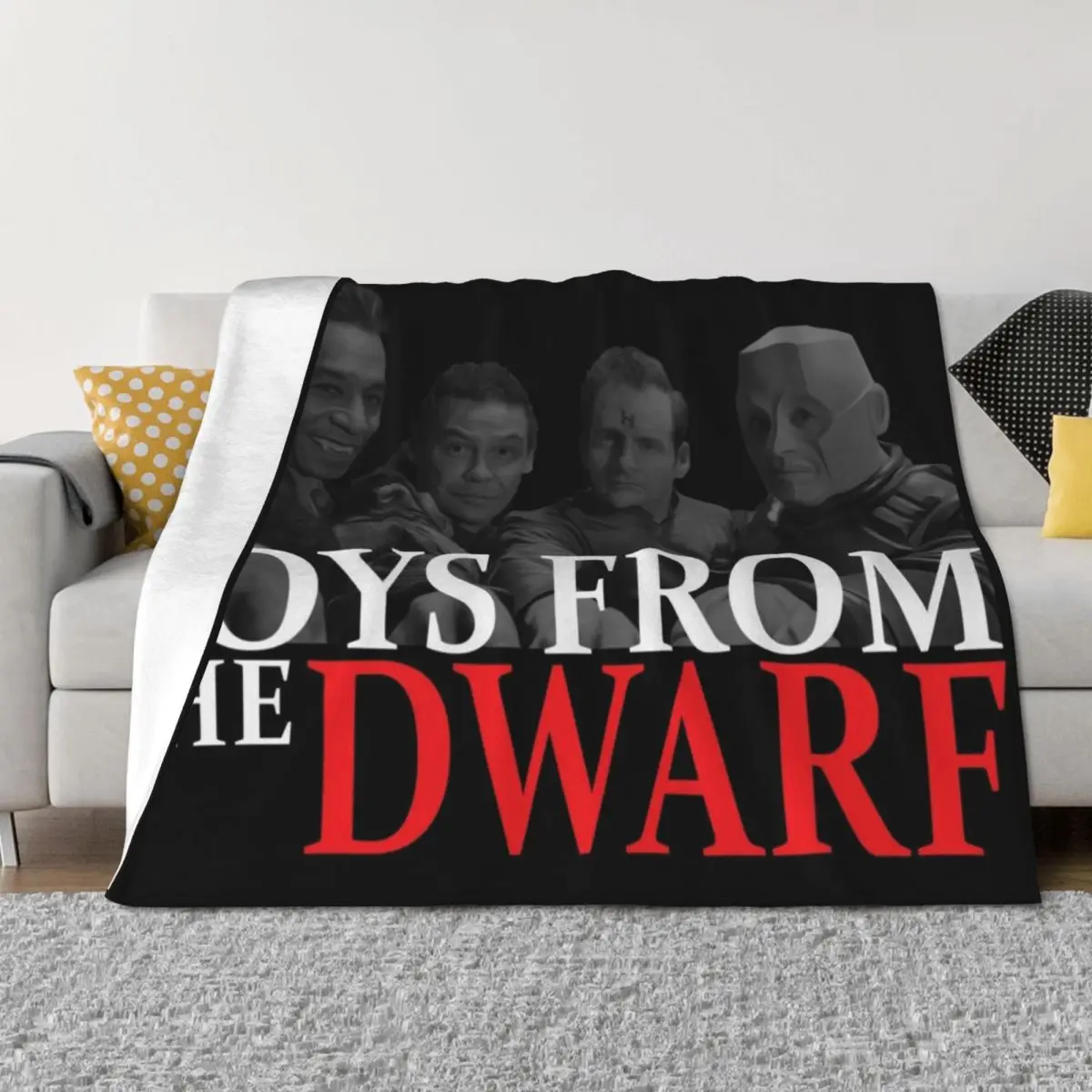 

BOYS FROM THE DWARF Throw Blanket Softest Sofas halloween Flannels Blankets