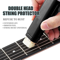 1PC Professional  Dual-Head Guitar Strings Cleaner & Derusting Pen, All-in-One String Maintenance Tool for Electric/Bass/Violin