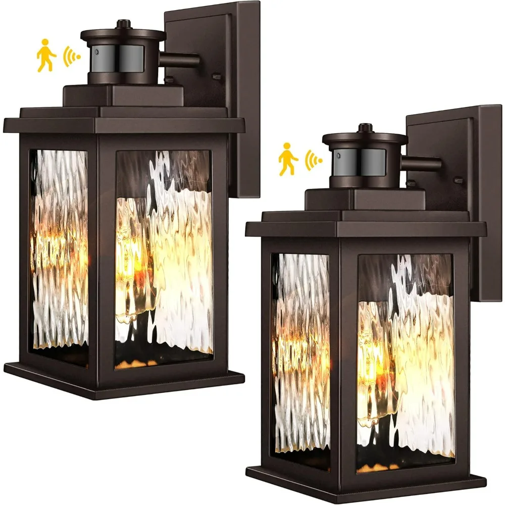 

Outdoor Wall Lamp, 2 Packs Dusk To Dawn Outdoor Lighting for House, Motion Sensor Lights Fixture, Outdoor Wall Lamp