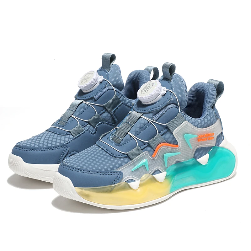 

Children's Fashion Sports Shoes Rotational Boys' Running Leisure Breathable Outdoor Kids Shoes Lightweight Sneakers Shoes