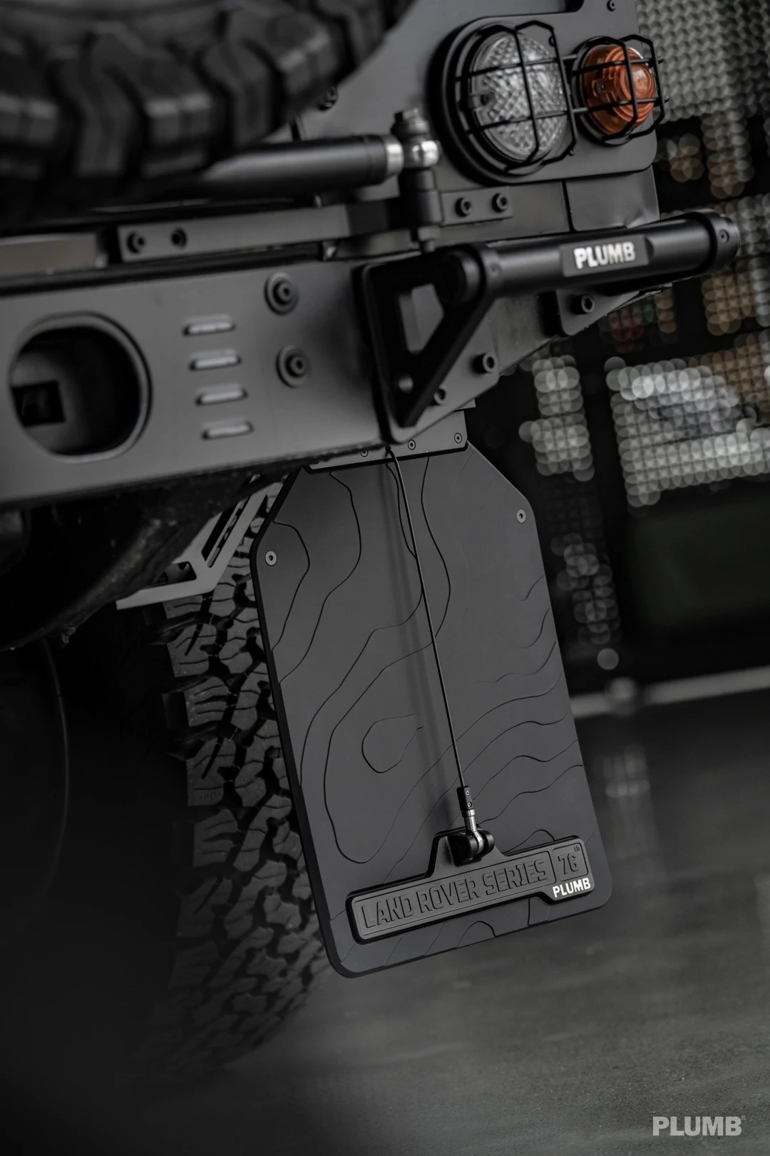 سلسلة TLF PLUMB 76 لـ MUD GUARDS مادة الألومنيوم/النايلون لـ De 90/110/130 #5