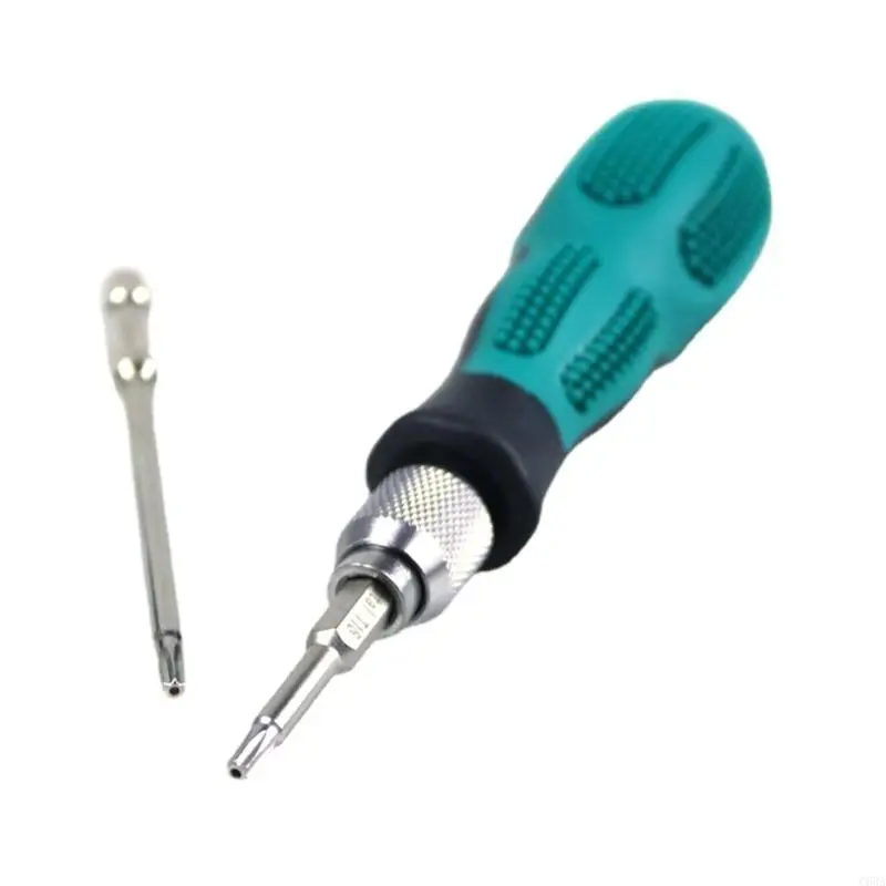 

C63A Wrenches Tools 6.35mm Screwdriver 1/4in Nonslip Handle Screw Driver Bit Holder