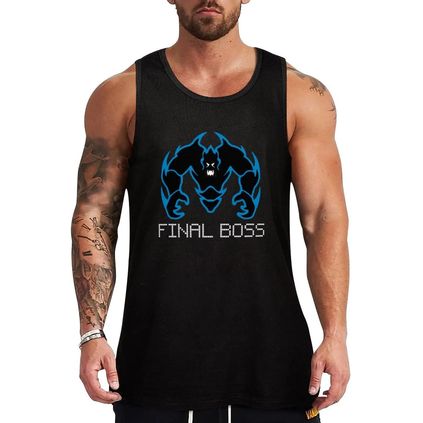 Final Boss Tank Top Relaxed Casual Tank Top Lightweight Summer Sleeveless