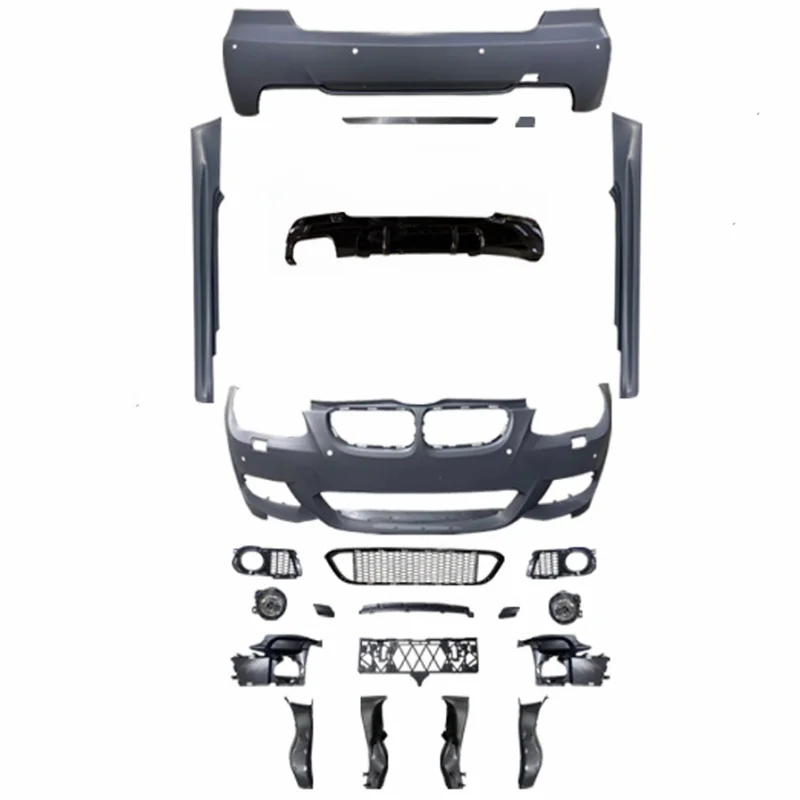 2025 New Style High Quality PP+carbon Fiber 2005-2012 Car Bumpers E90 E92 E93 Refitted M3 M4 Bodykit for 3 Series 318i 328i view 6