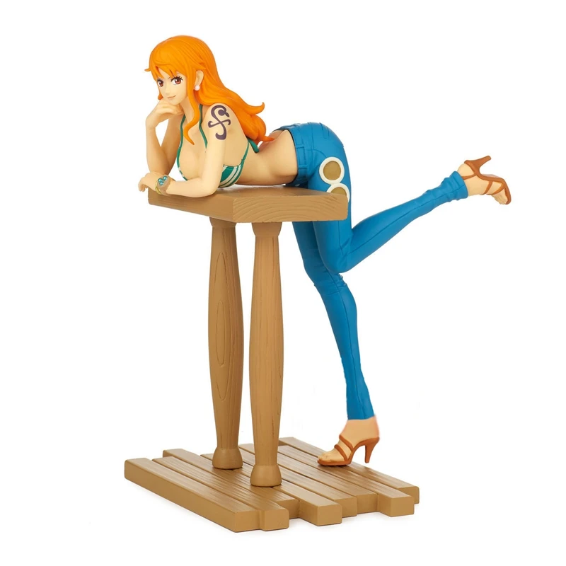 One Piece Anime Figures for Adults, Sexy Nami Action Figure, PVC Collection Model, Butter, Ornaments Toys, Box Gifts, Peripharrate, 17cm