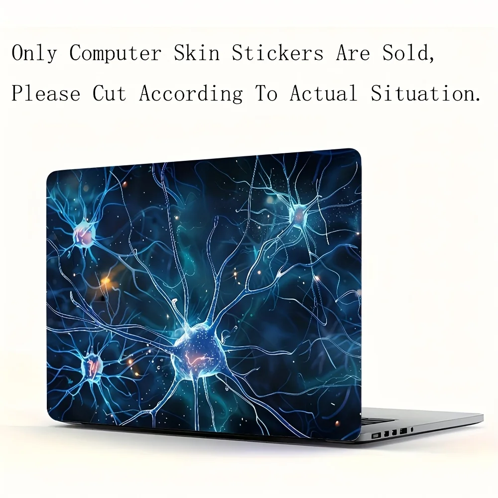 

2 чехла для ноутбука с технологией ПВХ, дизайн Brainwave, бежевый — устойчивый к царапинам и износу, от 15,35 до 10,6 дюймов, ноутбук