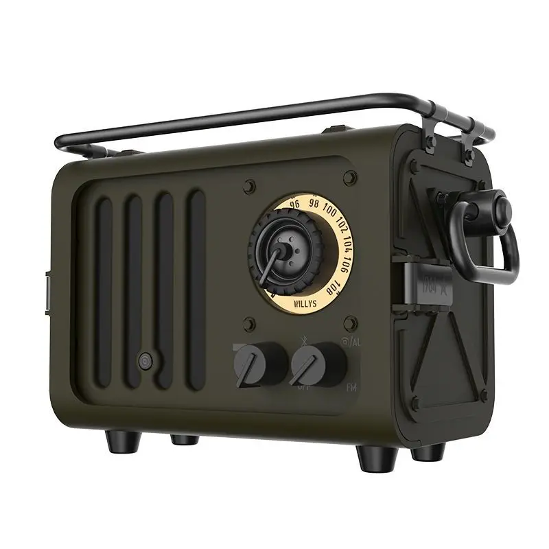 Factory outlet  Outdoor Bluetooth Speaker with Bass | Portable Camping Radio, Waterproof Mini Soundbox for Jeep & Adventure