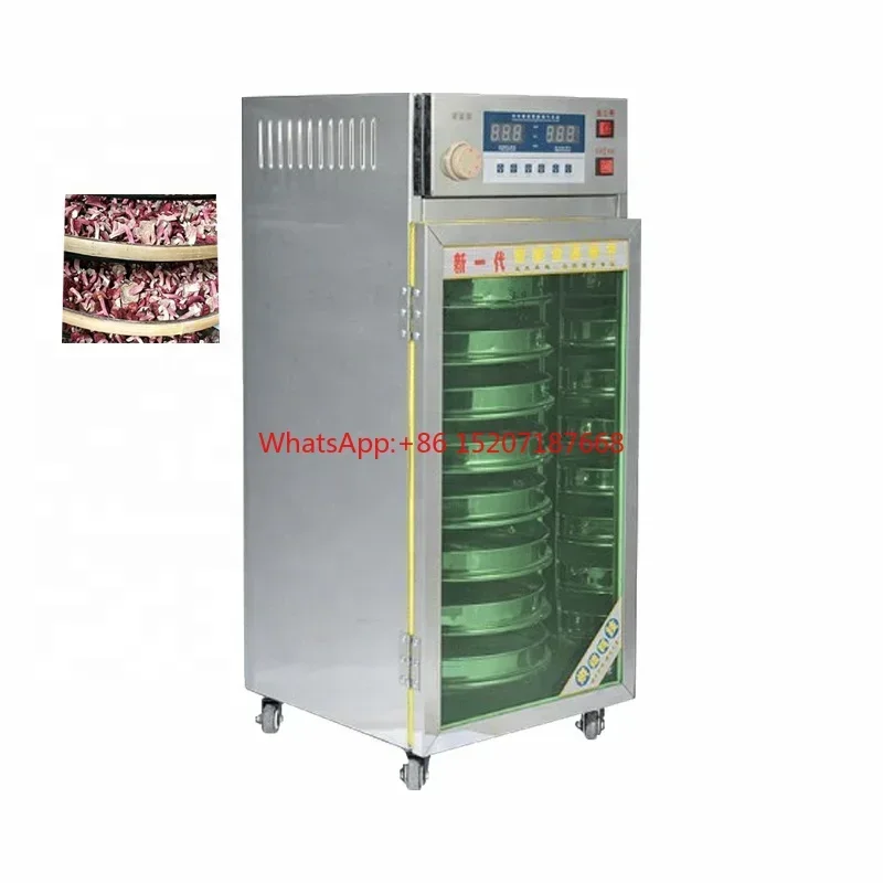 Easy Operation 0-150 Centigrade Rotary Drying Equipment For Food Vegetable Fruit Dryer Dehydrator Dehydrating Equipment