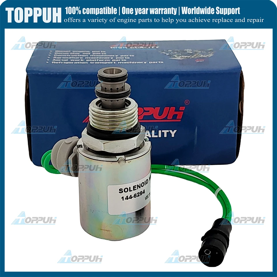 

144-6294 Стоп-электромагнитный клапан для Caterpillar CAT 24 В 144-6294 1446294