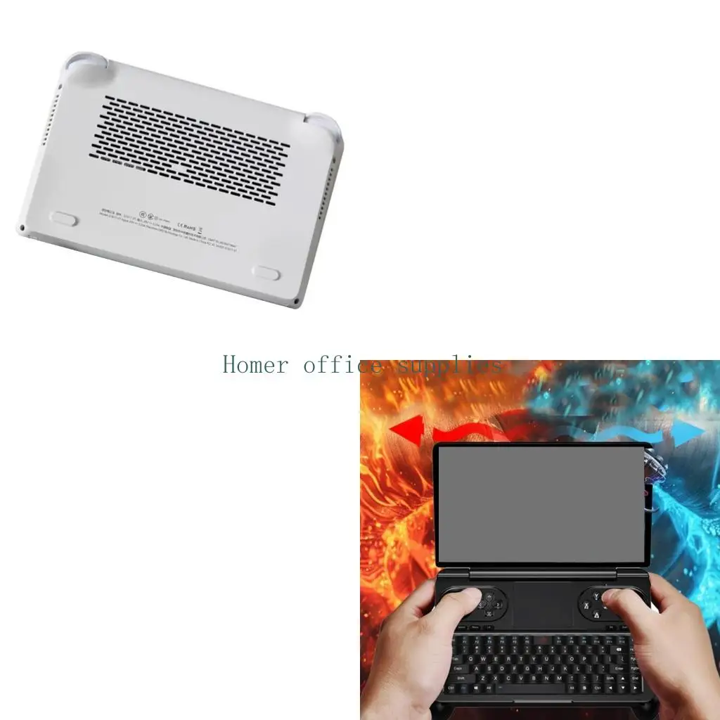 

K43B Precise Metal Cooling For Win Mini Gaming Devices Double Optimized Airflows Quiet Operation