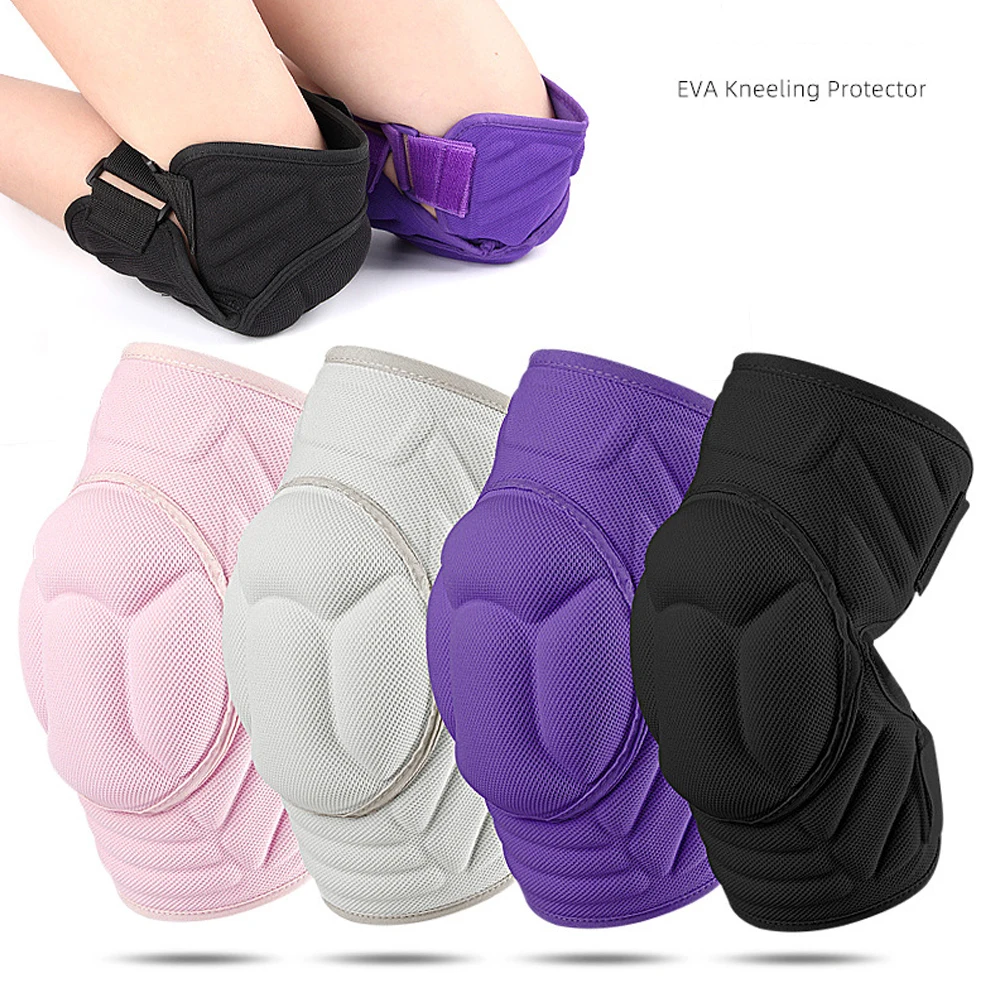 1PCS Silicone Grip EVA Foam Kneepads – Comfort Knee Sleeve for Adults (Men/Women) | Sports & Work