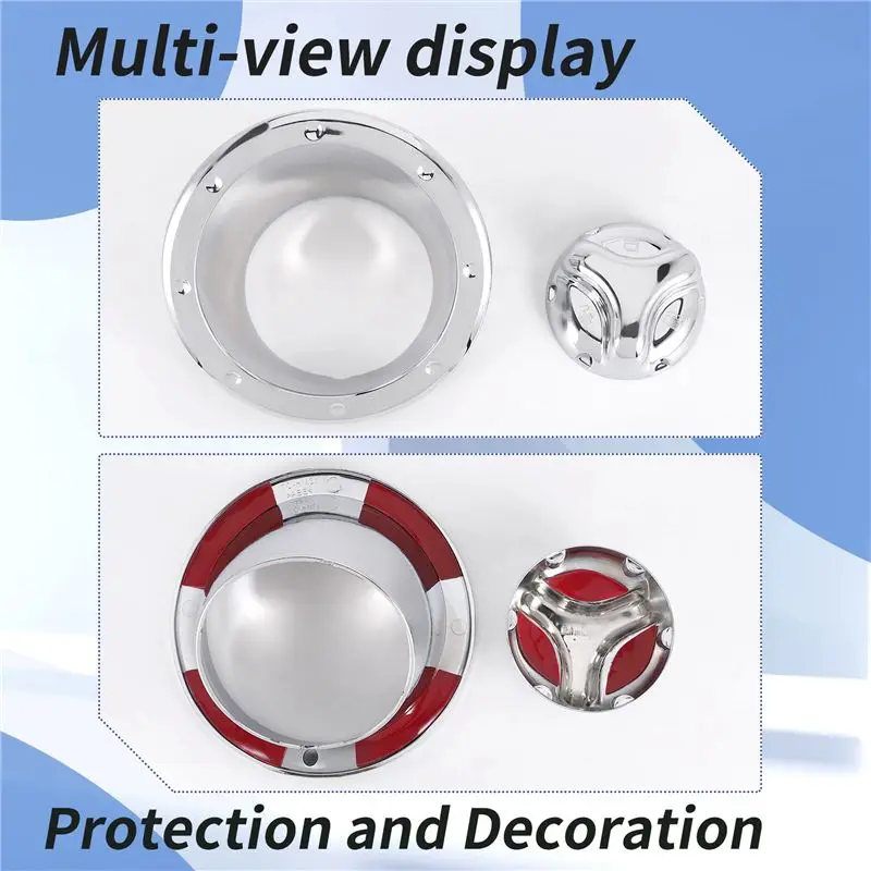 

Precision Car Gas Tank Cover Fuel Door Bezel Cap Moulding Trim For Hummer H2 2003-2009