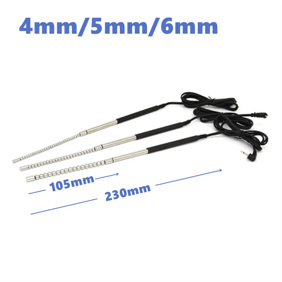 صدمة كهربائية مجرى البول التوصيل الحصان العين عصا قسطرة الإحليل موسع الصوت لعبة استثارة القضيب سحب الخرز قضيب النشوة الجنسية لعب للرجال #1