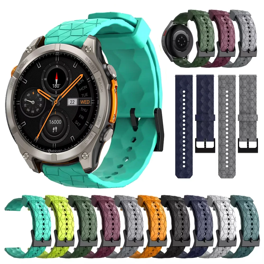 22Mm Silicone Watch…