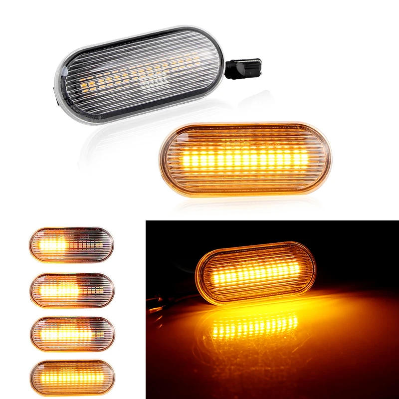 2Pc Dynamic Led Tur… - image