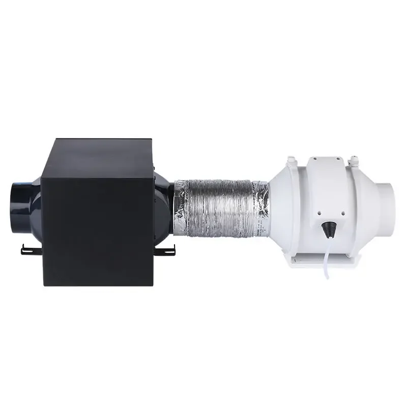 

2026 Fresh Air Intake Inline Filter Box With Pre-filter, Activated Carbon and filter For System to Intake Fresh Air