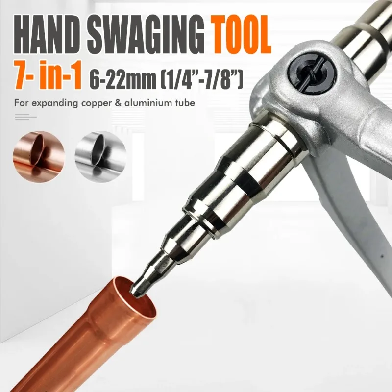 

Tube expander, 6-22mm simple portable refrigeration tube expander, manual tube expander, precision tool, spring maintenance