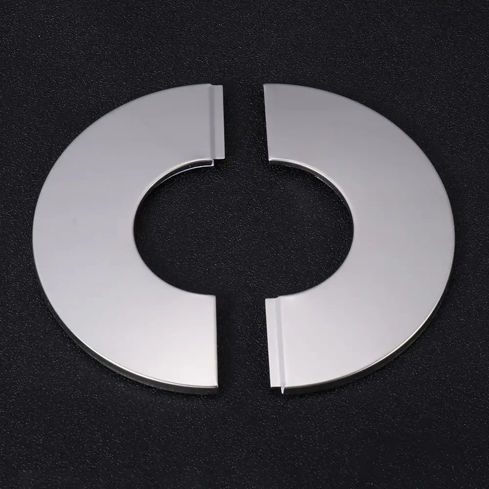 Útil cubierta de brida de pared, cubierta decorativa cromada para grifo, accesorios para grifo, decoración de grifo, cubiertas de pared de tubo