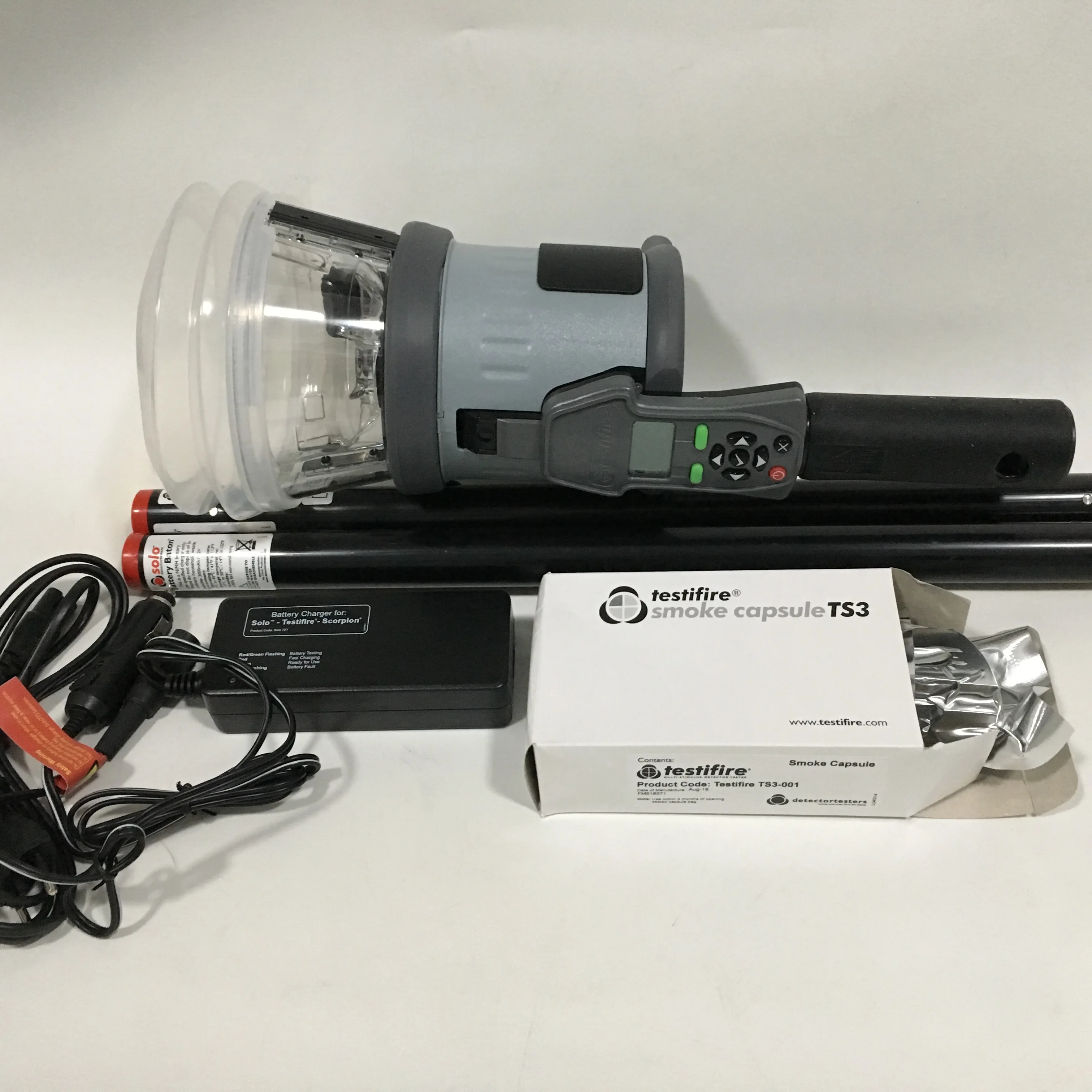 IMPA331080 كاشف حرارة الدخان الأصلي عالي الجودة TestIfire SOLO 1001 #5