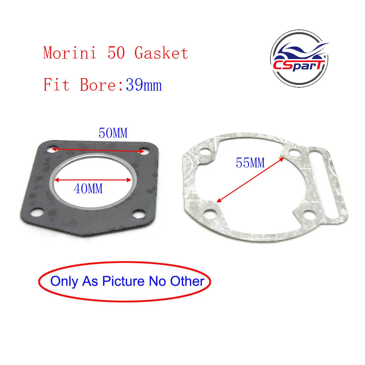 Gasket Kit For Husky Boy Malaguiti Grizzly LEM 50CC AC Franco Morini S6E