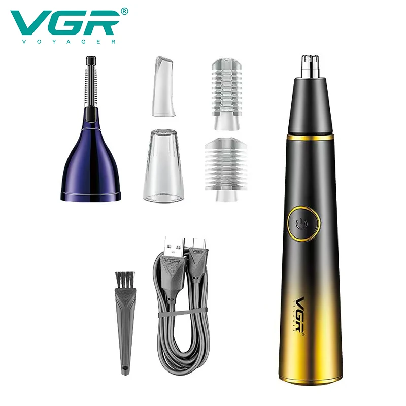 VGR 2-in-1 Mini Hair Trimmer, Private Area Hair Removal Device, Nose Hair Trimming Machine, Home Hair Removal Set V-627