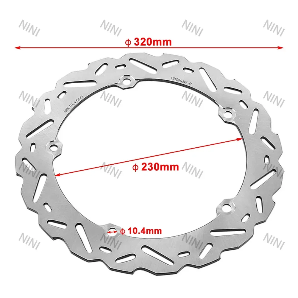 

Motorcycle For Honda NC700S NC750S NC750X CTX700 CTX700N DCT ABS & For INTEGRA 750 Front Brake Disc Rotor Adaptor