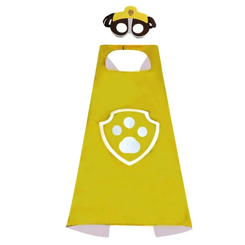 

20151123 Cosplay Kids Boy Girl Costume Mask Cloak Cartoon Patrol Dog Ryder Halloween Party Decoration Birthday Gift