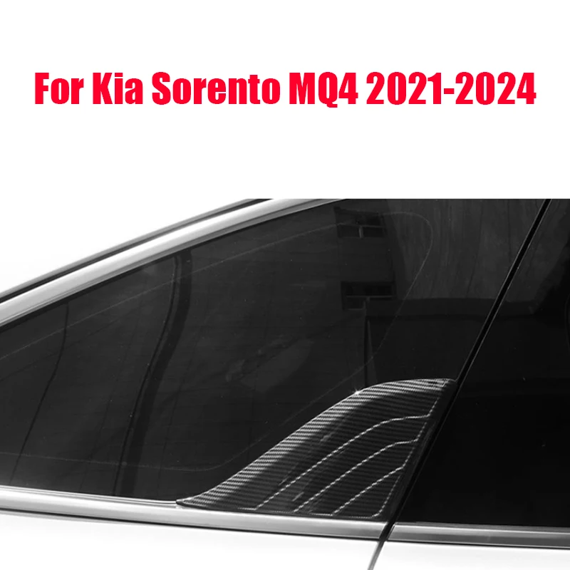 For Kia Sorento MQ4 2021 2022 2023 2024 Car window C-pillar decorative sticker exterior decoration modification part