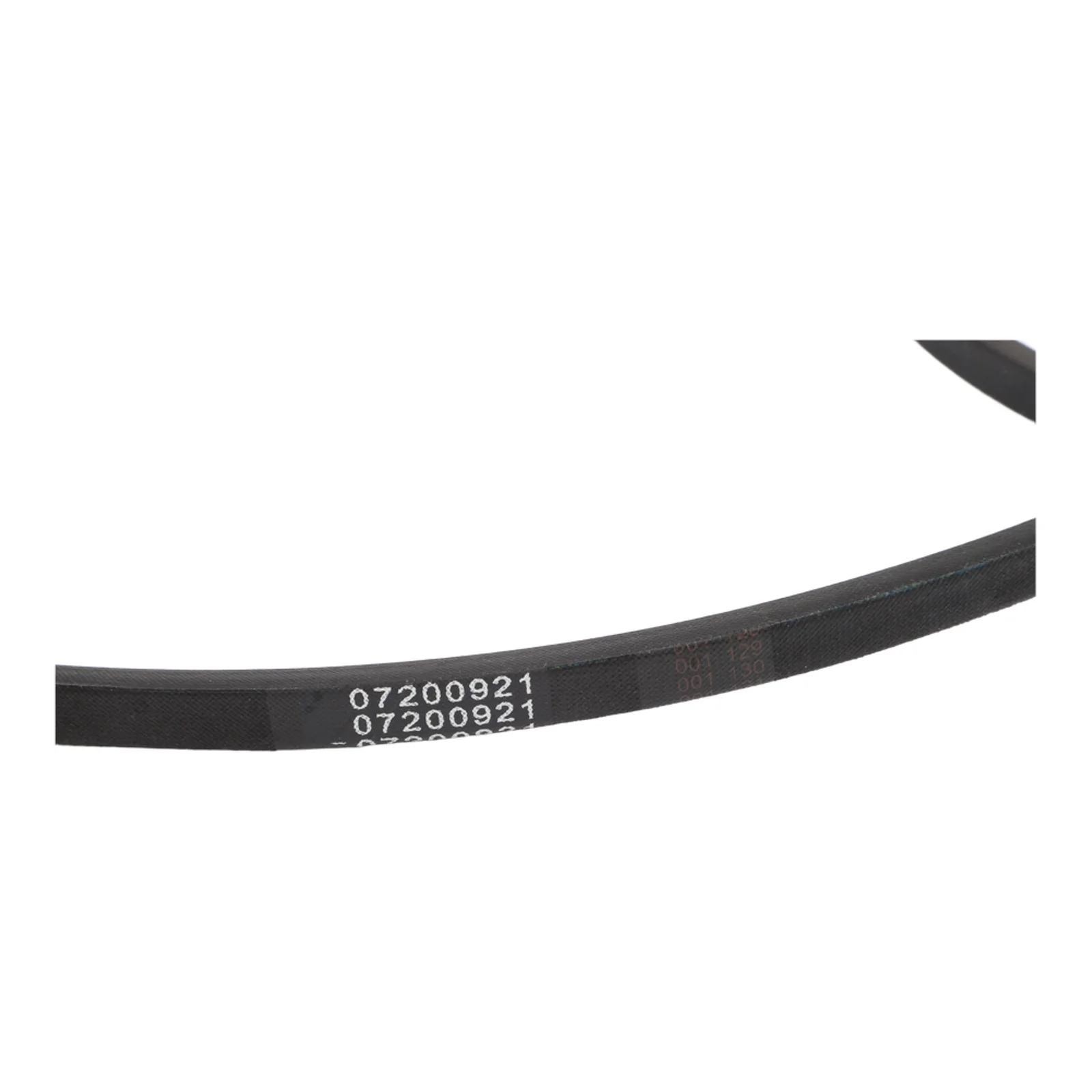 Black Lawn Mower Belt Heat Resistant Rubber Stretch Resistant Compound High Tensile Strength Lawn Maintenance For Gravely ZTX 52