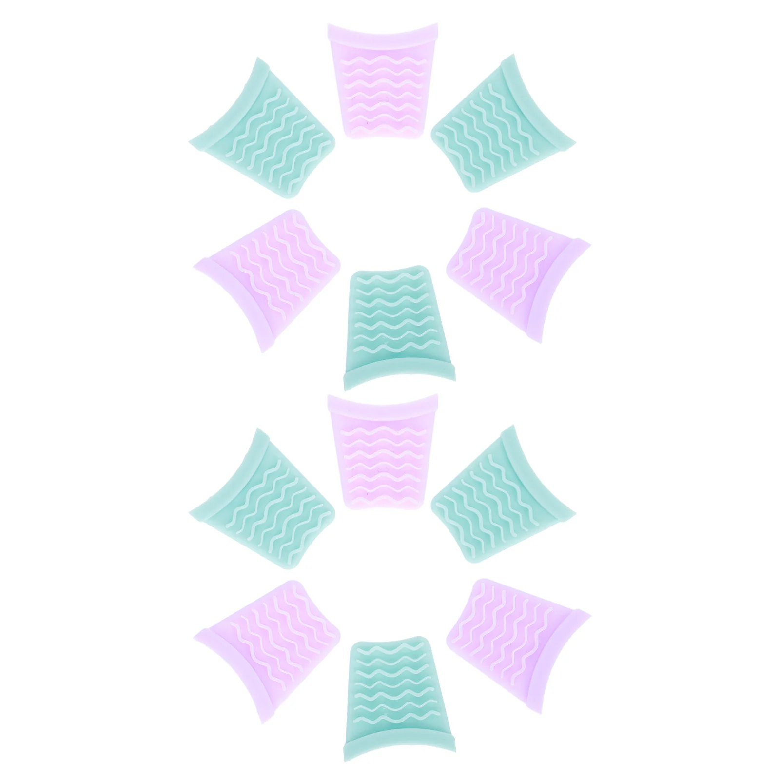 12 قطعة حجم مناسب سيليكون الجلد الغسيل يغطي دائم وممزق مقاومة الجلد الغسيل يغطي الوجه ملعقة حماية الأغطية #5