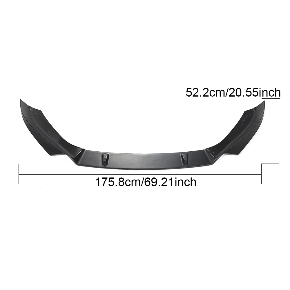 

Передний бампер из углеродного волокна в стиле A для VW Volkswagen Beetle 2-Door 2012-2016 гг.