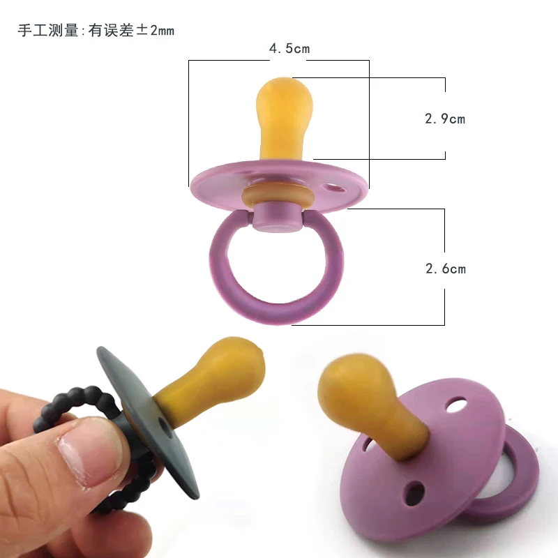 BPA Free Soft Baby PP feeder Pacifier nipple Soother Learn Feeding Teething Natural latex Pacifier