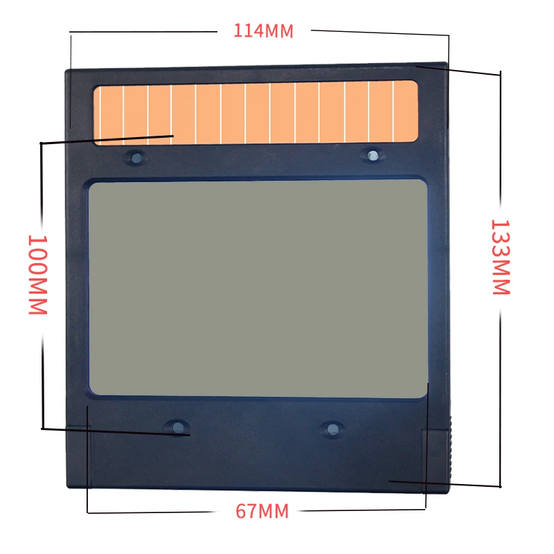 Smart Large Window 4 Arc Sensor DIN5-DIN13 Solar Auto Darkening TIG MIG MMA True color Welding Filter Helmet Lens