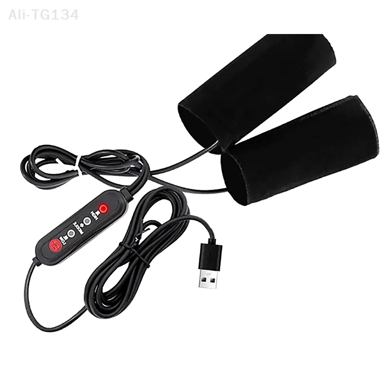 

1Pair 5V 2A USB Electric Heated Handlebar Covers for Motorcycle 3 Gear Warmer Handgrips Motorcycle Accessories