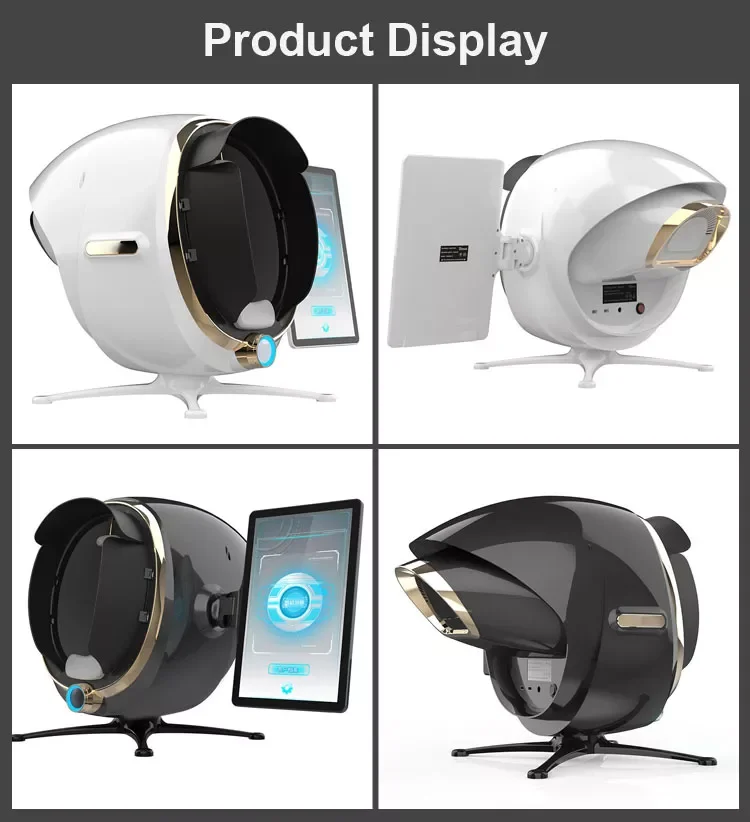 เครื่องวิเคราะห์ผิวกระจก Mirror Smart Facial Skin Diagnostic Magic 21.5 นิ้วหน้าจอเครื่องสแกนเนอร์ผิวเครื่องวิเคราะห์อุปกรณ์ดูแลผิวหน้า