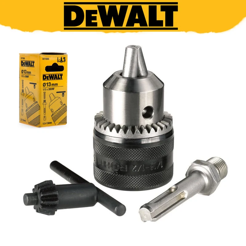 DEWALT DT7005 Keyed chuck 1/2 x 20 UNF 1.5-13 mm with SDS-Plus adapter Chuck Key Power Drilling Accessory