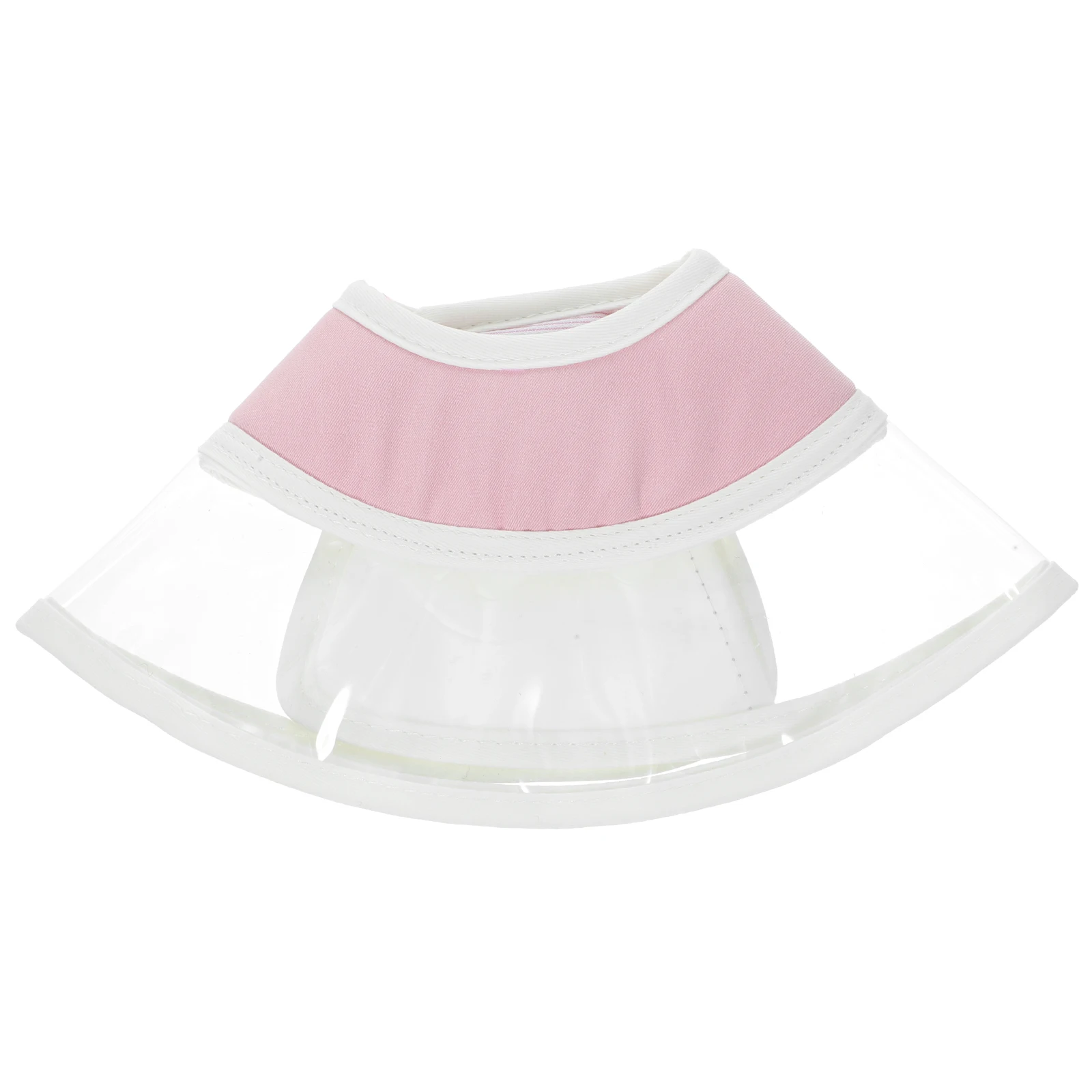 

Cat Collar Recovery Cone Soft Kitten Cartoon for Surgery Pvc Pet Neck Cones Adjustable