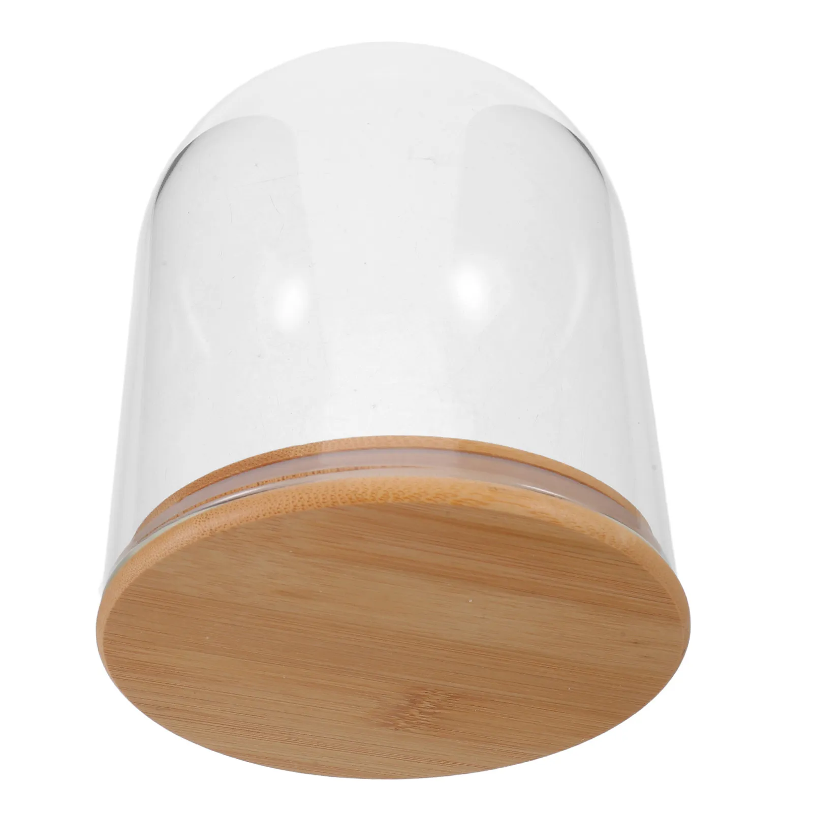 glass-cloche-display-dome-bell-shaped-bamboo-base-clear-glass-cover-case-for-preserved-flowers-keepsakes-7x59x59-clear