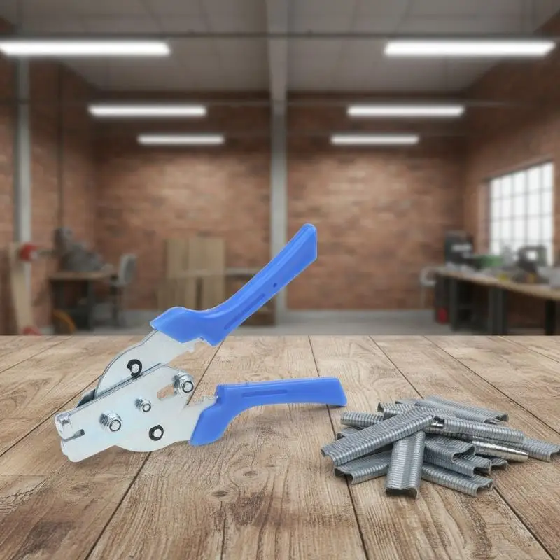 Sturdy Iron Plier Set for Cages, Pig Housing Clamp Kit M Clips - Lasting Home Improvement Tools