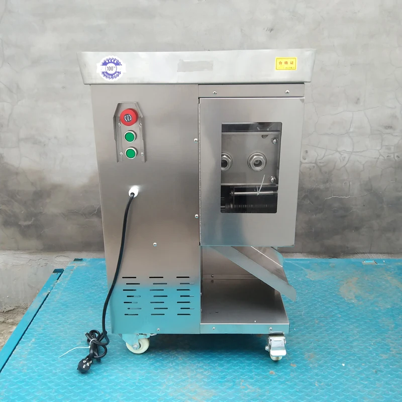 2200W Meat Cutter Machine, Commercial Meat Cutting Machine 3.5mm Heavy Duty, Stainless Steel Meat Shredder Restaurant